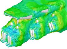 Vekoma - CFD wake roller coaster - FlowMotion
